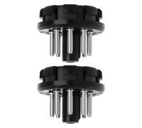The Lord of the Tools 2pcs 8Pin Bakelite Tube Socket Octal Pin Plug Base for Guitar Amplifiers