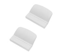 The Lord of the Tools 2PCS Balcony Door Handle Pull Handle Shell Handle Patio Door Handle Mounting Length 70 mm for Balcony Door Sliding Door, White