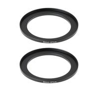 The Lord of the Tools 2Pcs Camera Filter Ring Adapter 55mm-67mm Aluminum Step-Up Ring Adapter for DSLR Lenses and ND UV CPL IR Filters