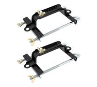 The Lord of the Tools 2Pcs Car Battery Hold Down Kit Battery Fixing Bracket 19cm for Car Electric Vehicle Adjustable Range 16cm-22.5cm