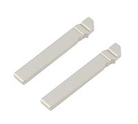 The Lord of the Tools 2pcs Car MQB Remotes HU162t Blank Key Blade 46.2 * 6.7mm Compatible with VW Compatible with Audi