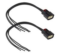 The Lord of the Tools 2PCS Car Rear Tail Light Plug Connector Wiring Harness Compatible with Astra K MK7 2015-2022 18AWG 30cm Car Rear Tail Light Prewired Repair Cable