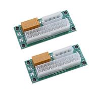 The Lord of the Tools 2PCS Dual PSU Multiple Power Supply Adapter Add2PSU Synchronous Power Board Add2PSU ATX 24pin to Molex 4Pin Connector Power Supply