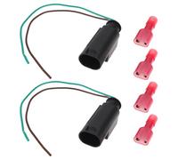 The Lord of the Tools 2PCs Horn Adapter Wiring Harness with Terminals Compatible with BMW Motorcycles