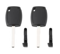 The Lord of the Tools 2pcs HU101 Blank Manual Transponder Key Case Car Key Blade Case Compatible with Ford Focus C-max