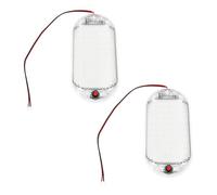 The Lord of the Tools 2PCS LED RV Interior Ceiling Light with 60LEDs Compatible with Enclosed Cargo Trailer Car RV Van Truck Lorry Camper Boat