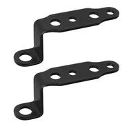 The Lord of the Tools 2pcs Rearview Mirror Spotlight Extension Bracket Spotlight Mount Bracket Rearview Mirror Light Extension Holder for Motorcycles Dirt Bikes Scooters, Black