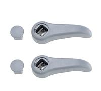 The Lord of the Tools 2Pcs Seat Adjustment Lever Handle Replacement 7701209658 7701470827 Compatible with Renault Clio II 1998-2008/ Twingo 1993-2007 Automotive Seat Height Adjuster