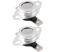 The Lord of the Tools 2pcs Tumble Dryer Thermostat 185°C C00849444 Compatible with Indesit Compatible with Hotpoint