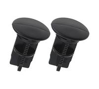 The Lord of the Tools 2PCS Wheelie Bin Lid Hinge Pins 43mmx18mm Compatible with Otto/ESE (New Type) Household or Commercial 240 Litre Wheelie Bins Plastic Black