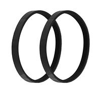 The Lord of the Tools 2x Drive Belt 4EPH205 205mm Circumference Rubber Black Closed Loop Compatible with Shark Power Nozzle NV801UK Shark AZ910UKT AZ910UK Vacuum Cleaner