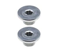 The Lord of the Tools 2x Metal Engine Oil Drain Plug Oil Sump Screw Bolts M14 x1.5 90502556 Compatible with Vauxhall Astra Agila Corsa Vectra Zafira Buick Excelle Regal Chevrolet Cruze Aveo Epica