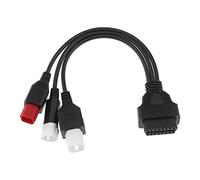 The Lord of the Tools 3 4 5 Pin OBD2 Diagnostic Cable OBD Fault Code Reader Adaptor Motorcycle OBD-II Engine System Diagnostic Tools Motorbike Parts Compatible with Yamaha X- MAX T Motorcycle