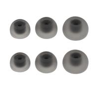 The Lord of the Tools 3 Pairs of 6pcs Ear Tips Compatible with Samsung Galaxy Buds 2 R177 Earphones Silicone Replacement Earbuds Tips Small/Medium/Large 3 Size, Black