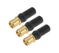 The Lord of the Tools 3PCS RC Remote Control Car Connector Adapter 6.5mm Female 8mm Male Bullet 29mm Compatible with Castle XLX2 ESC 6.5MM Motor