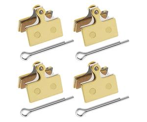 The Lord of the Tools 4 Pairs Bicycle Disc Brake Pads Compatible with Shimano Deore M610 M615 M6000 SLX M666 M675 M7000 XT M785 M8000 Saint BR-M820 Disc Brakes Sintered Metal