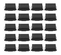 The Lord of the Tools 40pcs SS16 SMA Schottky Diode Surface Mount Rectifier Diode 1A 60V 4x2mm for Efficient Rectification and Circuit Protection Barrier Rectifier