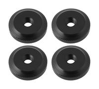 The Lord of the Tools 4pcs 1/4"x20 Aluminum Knurled Nuts for Photo Thread Camera Screwand Tripod