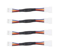 The Lord of the Tools 4pcs 4-Pin CPU Fan PWM Deceleration Cable 10CM for Computer Case