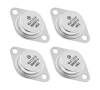 The Lord of the Tools 4Pcs PNP to-3 120V 30A 200W Transistor Replacement Part MJ11015 for Power Amplifiers