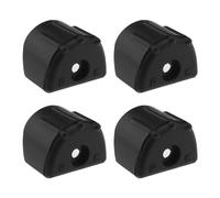 The Lord of the Tools 4Pcs RC Shock Absorption Cover Plastic RC Damping Cover RC Shock Absorber Cap Fit for 1/8 1/10 Remote Control Car Accessories Black
