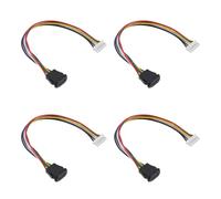 The Lord of the Tools 4PCS USB-C to 6Pin Waterproof Terminal Cable USB-C Socket Pitch 2.0mm for Connect Mobile Devices Laptops Tablets Any Peripheral Device With A Type-C Port