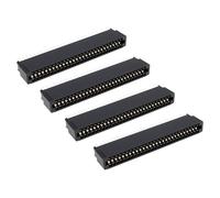 The Lord of the Tools 4x 56-Pin Straight Edge Connector 2.54 mm Pitch Compatible with Sinclair ZX Spectrum, ZX81 Expansion Ports