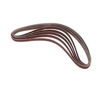 The Lord of the Tools 5 x Sanding Belts for P-43278 Sanders 533 x 9 mm Grit 80 for Non-Ferrous Metals, Plastics, Wood