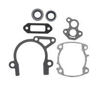 The Lord of the Tools 6Pcs Engine Gasket Exhaust Cylinder Gasket Set with Oil Seal Compatible with Stihl TS410 TS420 TS500i Cut-Off Saw, OEM 4238 007 1003