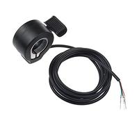 The Lord of the Tools Black Universal Electric Scooter Throttle Thumb Accelerator Speed Control Unit ABS Control Replacement Fit for 22mm Handlebar