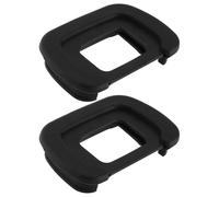The Lord of the Tools Camera Eyecup Compatible with Pentax K5IIS K5II K30 K50 K70 K7 K5 K3 Black Pack of 2