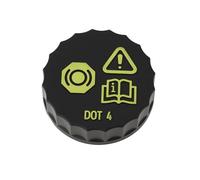 The Lord of the Tools Car Brake Fluid Reservoir Cap Replacement 5Q0611349B 6M512162AA Compatible with Audi