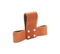 The Lord of the Tools Double Hole Cowhide Outdoor Tool Leather Case Hand Tool Leather Sheath Loop Tool Leather Holster Belt Loop PU Leather Case for Hammers Axes Other Tools