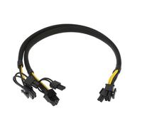 The Lord of the Tools GPU Graphics Card Power Cable 8Pin to Dual 8Pin 6+2Pin N08NH 9H6FV Compatible with Dell R720 R720XD R730