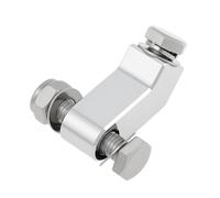 The Lord of the Tools Motorcycle Headlight Extension Block 02002-0069-FM2 Compatible with Har-ley Dyna Super Glide Silver
