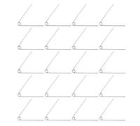 The Lord of the Tools Pack of 20 Torsion Spring Stainless Steel 304 60° V Spring Torsion 3 Rounds 0.7 x 4.5 x 35 mm for Repair