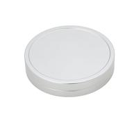 The Lord of the Tools Silver Lens Cap 50MM Metal Flocking Camera Cover is Compatible with Fuji Compatible with Instax Instant Camera Mini Evo Instant Camera