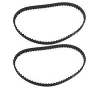 The Lord of the Tools Timing Belt 142XLx 3/8 2 Pieces for Belt Sander and Disc Compatible with Record Power BDS150