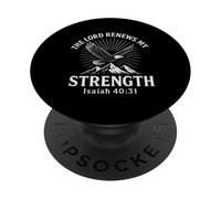 The Lord Renews My Strength Isaiah 40:31 Christian PopSockets Adhesive PopGrip
