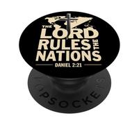 The LORD Rules the Nations Daniel 2:21 PopSockets Adhesive PopGrip