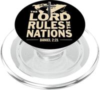 The LORD Rules the Nations Daniel 2:21 PopSockets PopGrip for MagSafe