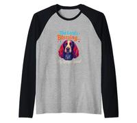 The Lord’s Blessing Springer Spaniel Fun Dog Faith Christian Raglan Baseball Tee