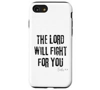 The Lord Will Fight for You Exodus 14:14 Bible Faith Case for iPhone SE (2020) / 7/8