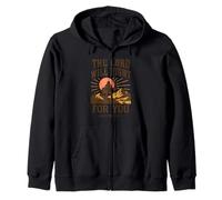 The Lord Will Fight for You - Exodus 14:14 Retro Zip Hoodie