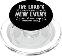 The Lord's Mercies Are New Every Morning Bible Quote PopSockets PopGrip for MagSafe