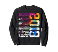THE LORD'S PRAYER 2018 RELIGIOUS JESUS 8TH BIRTHDAY Sweatshirt