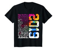 The Lord's Prayer 2019 Religious Jesus 7TH Birthday T-Shirt