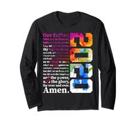 The Lord's Prayer 2020 Religious Jesus 6TH Birthday Long Sleeve T-Shirt