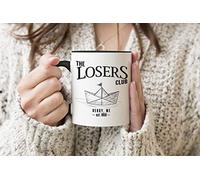 The Losers Club King Stephen It Pennywise Black Handle Mug Coffee Tea Mug 330ml Cup