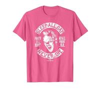 The Lost Boys Biker David Powers T-Shirt, Men, Pink Heather, XX-Large